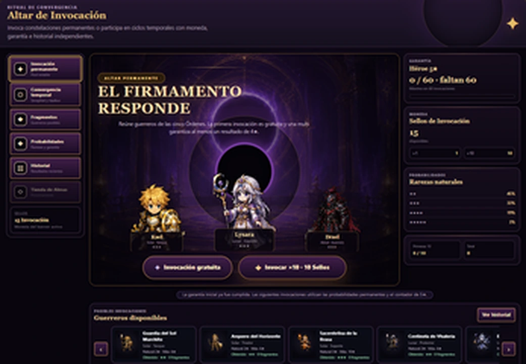 Altar de Invocación de Orden del Eclipse
